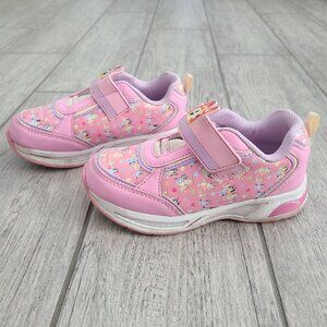 Bluey Ground Up Sneakers Pink Print Size 12